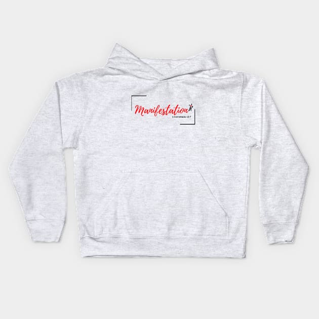 Manifestation Kids Hoodie by Ms.Caldwell Designs